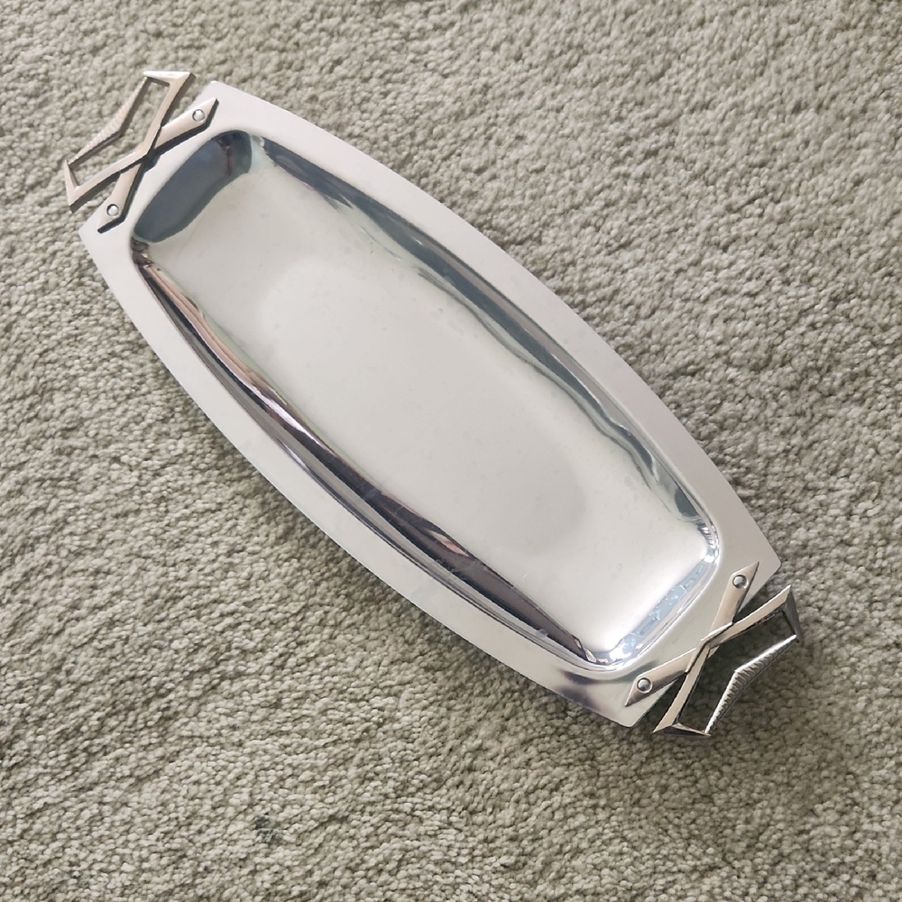 Kromex Mid Century Bread Tray